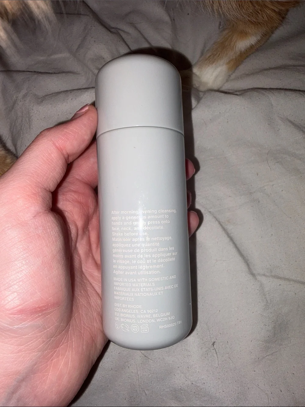RHODE Glazing Milk Facial Essence — White Bottle